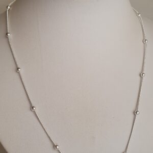 Cadena Clapton con Bolitas 50cm
