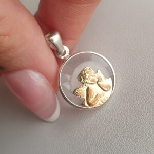 Dije Medalla Angel de la Guarda
