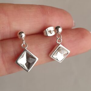 Aros Triangulos Brillantes 1.9CM