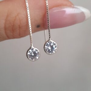 Aros Colgantes Aguja 6.5CM