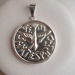 Medalla Espiritu Santo Inflado 5.5CM