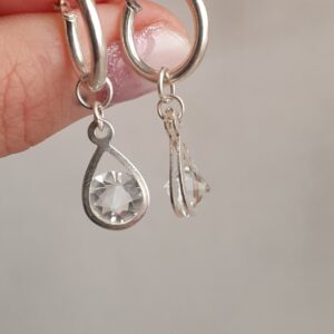 Argollas Gota Glow 3.5CM