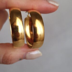 Argollas Cubanas 9mm 3CM