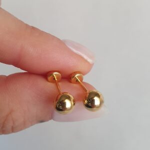 Abridor Perla Dorado 6MM
