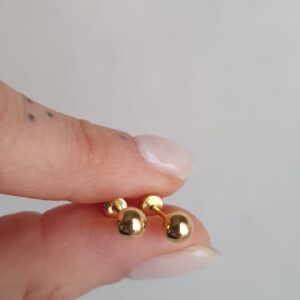 Abridor Perla Dorado 3.8MM
