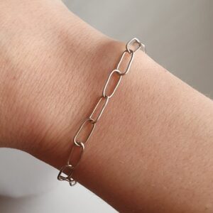 Pulsera Eslabon con cierre marinero 18cm