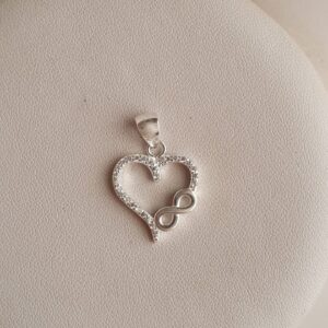 Dije Corazon Infinito Micropave