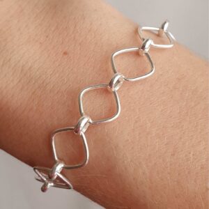 Pulsera Rombo con Cierre Marinero 20CM