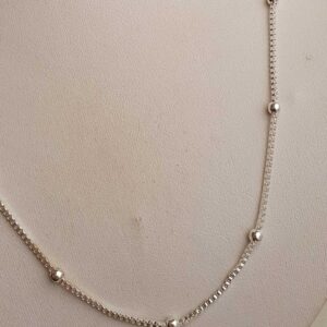 Cadena Veneciana con Pelotita 50CM