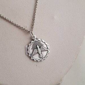 Dije Medalla Espiritu Santo 2.5CM