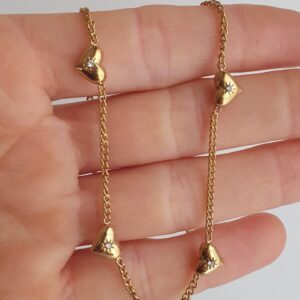 Chocker Corazones 40-45CM