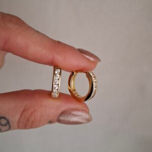Argollita Brillo 12MM