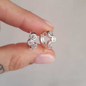 Argollitas Cubics 1CM