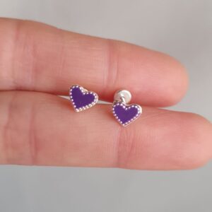 Abridor Corazon Lila