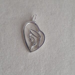 Dije Virgen Niña 1.5x3CM