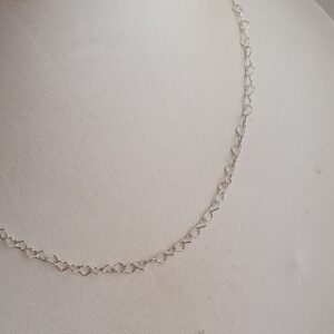 Cadena Corazones Calado 40CM